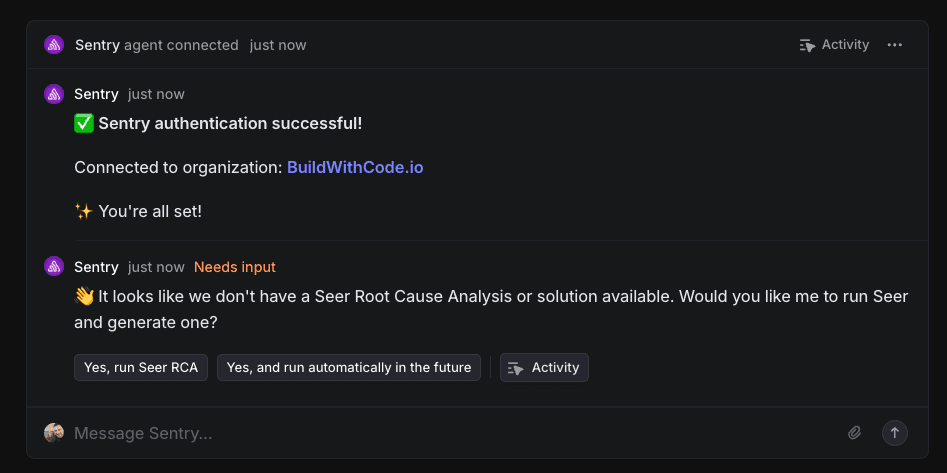 Enable automatic Seer runs